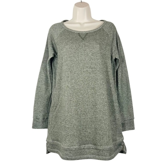 Bellamie army green long sweatshirt with pockets! - Picture 1 of 7